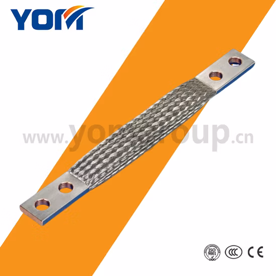 Flexible Ground Copper Wire Braid Earth Strap Tinned Braided Copper Wire
