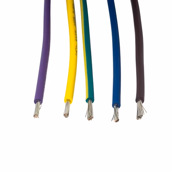 Câble de fil électrique UL isolé en PVC, fil de connexion UL1007