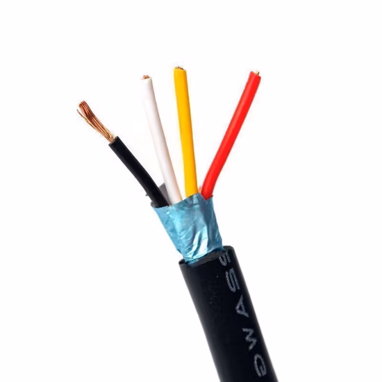 UL2464 isolés en PVC flexible d'alimentation électrique et de contrôle du fil de câble en cuivre électrique toronné